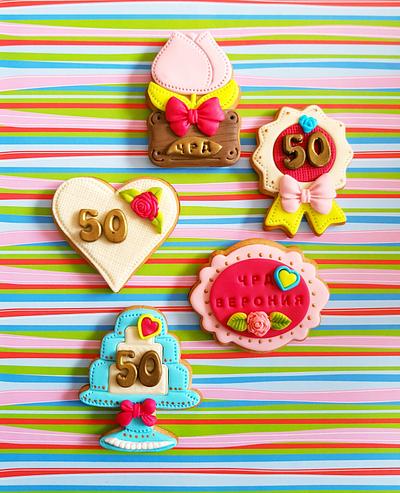 50 Birthday  - Cake by DI ART