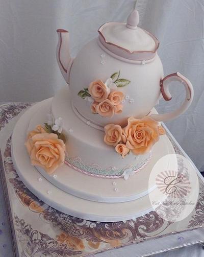 Tea and Roses - Cake by Emma Lake - Cut The Cake Kitchen