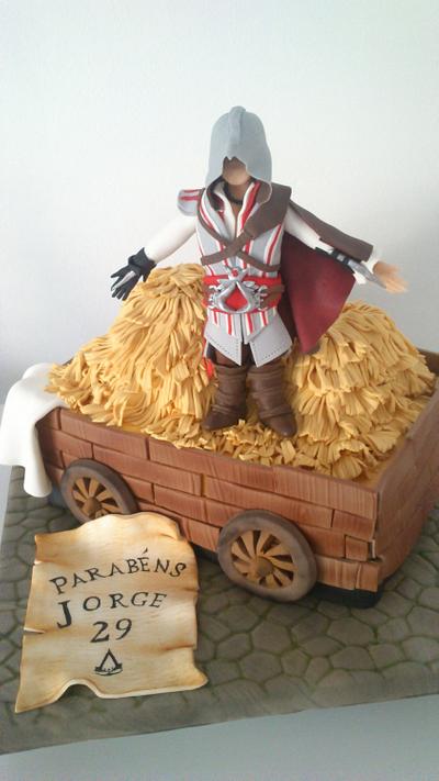 Assassin's Creed Cake - Cake by Geek Cake