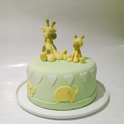 Baby Giraffe Cake - Cake by Chin