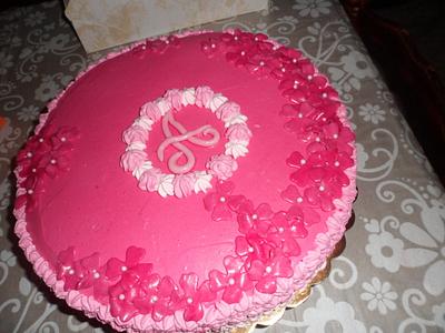 fuxia flower - Cake by dolciricordi