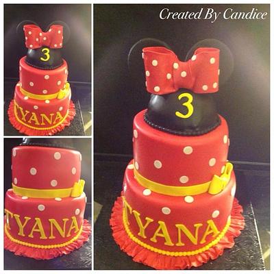 Minnie Mouse- red - Cake by CandyGirl24
