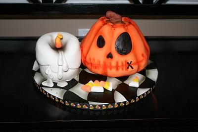 Happy Halloween Cake - Cake by Pams party cakes