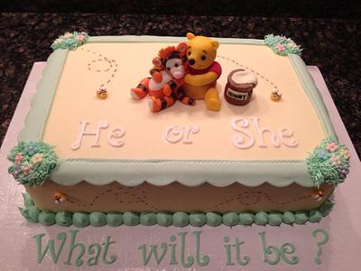 Gender Reveal Cake - Cake by Pattie Cakes