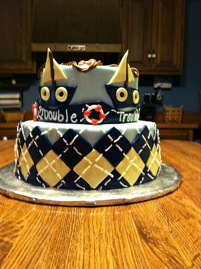 DOuble trouble twins - Cake by kimma