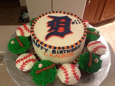 Detroit Tigers - Cake by Cakebuddies