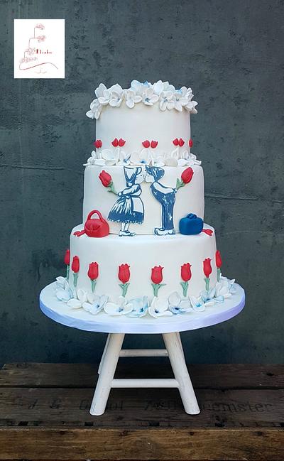 Dutch wedding cake - Cake by Judith-JEtaarten
