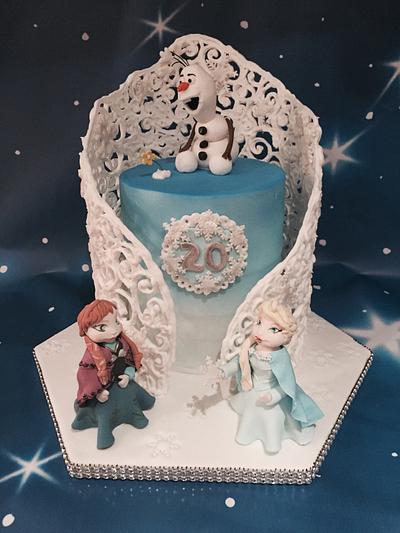 Frozen for a grown up ;) - Cake by For goodness cake barlick 