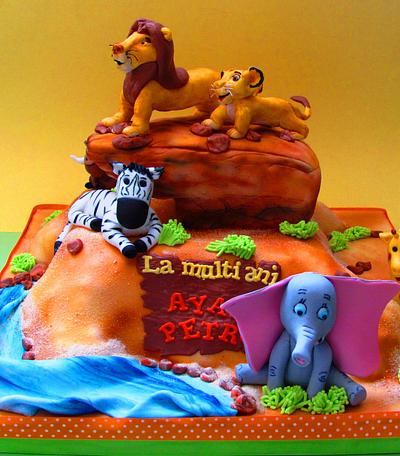 Lion King - Cake by COMANDATORT