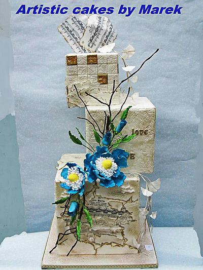 Wedding Cake  Ave Maria - Cake by Marek