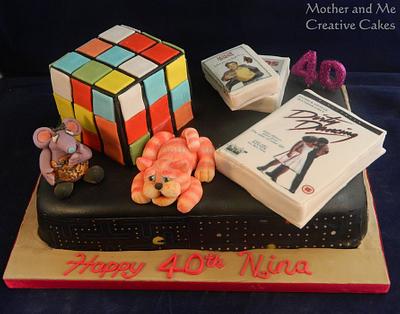 Rubik's Retro - Cake by Mother and Me Creative Cakes