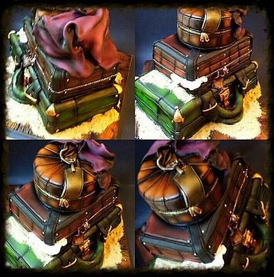 bag an case cake xx  - Cake by kaykes