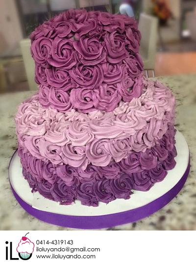 Roses Bouquet - Cake by Ilo Luyando