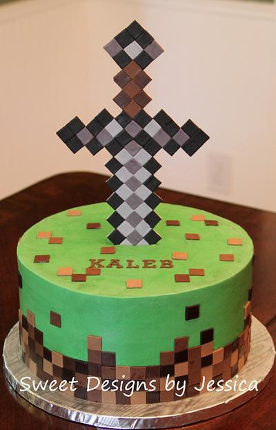 Kaleb's 8th - Cake by SweetdesignsbyJesica