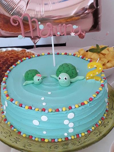  the turtle - Cake by Apolónia 