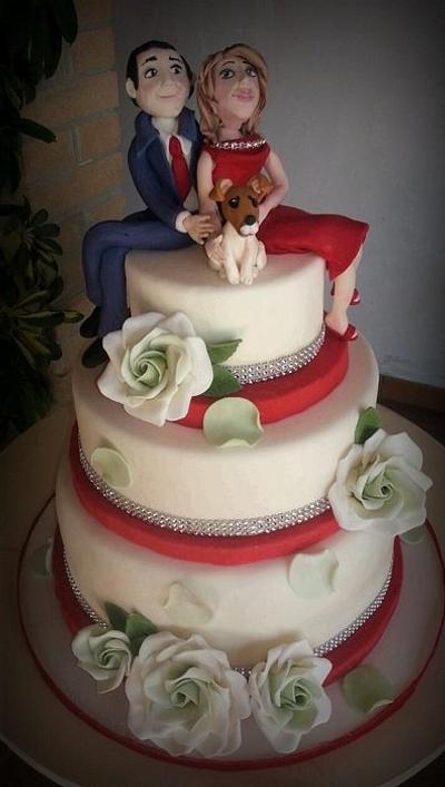 Red Passion Cake  - Cake by Sabrina Di Clemente