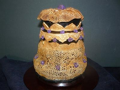 GOLDEN LACE - Cake by gail