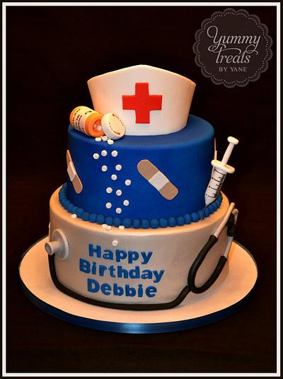 Nurse Cake! - Cake by YummyTreatsbyYane