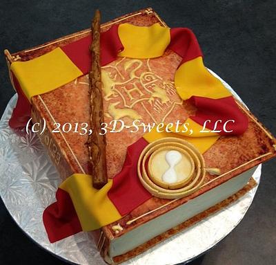 Harry Potter Book Cake - Cake by 3DSweets
