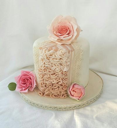 80th birthday cake - Cake by My Little Cake Studio 