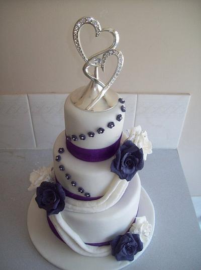 wedding cake - Cake by Amy