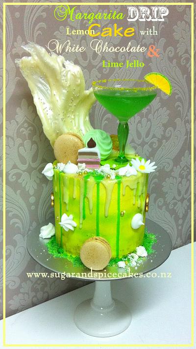 Margarita Drip Cake - Cake by Mel_SugarandSpiceCakes