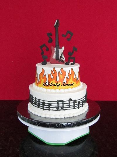 Musical Birthday Cake - Cake by Michelle