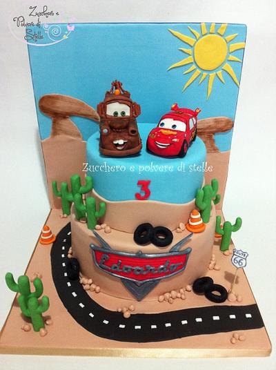 Cars! - Cake by Zucchero e polvere di stelle