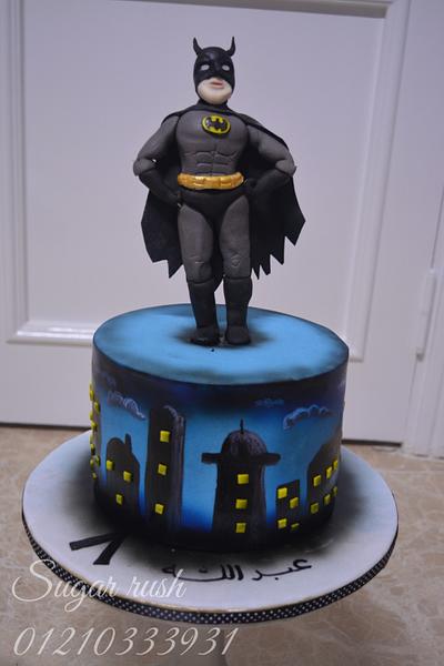 Batman cake  - Cake by Sara Mohamed