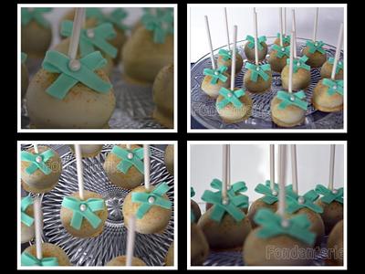 Little star cakepops - Cake by Fondanterie