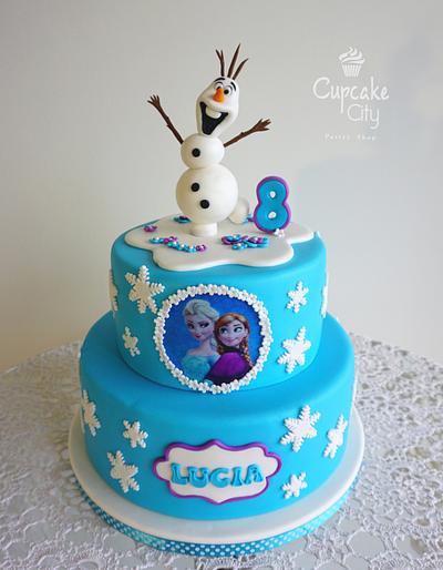 Frozen Cake - Cake by CupcakeCity