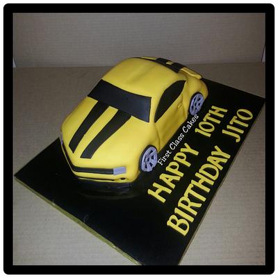 Camaro car cake - Cake by First Class Cakes