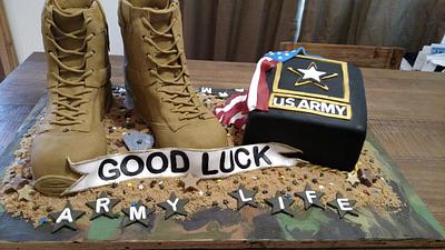 US Army recruit - Cake by Bella Noche Cakes