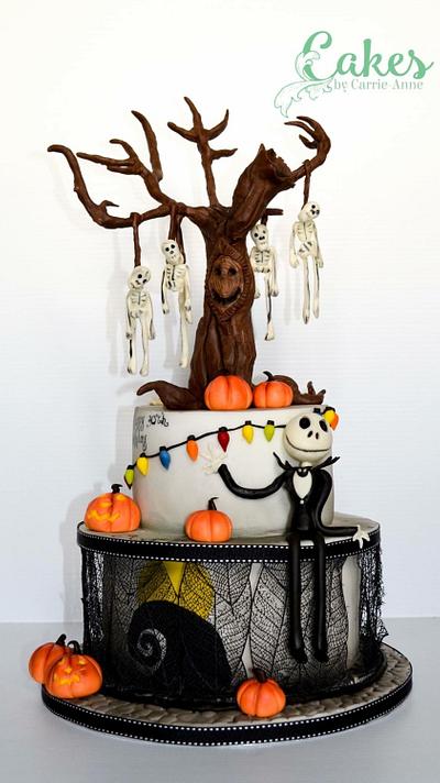 The Nightmare Before Christmas - Cake by Carrie-Anne Dallas