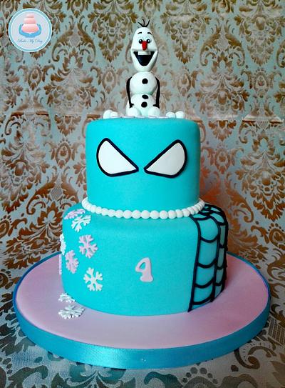 Spierman meets Olaf - Cake by Bake My Day