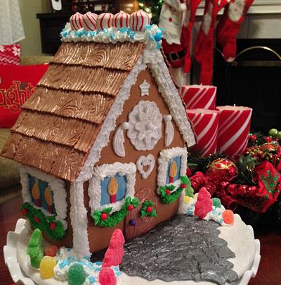 Gingerbread House - Cake by Susan Russell