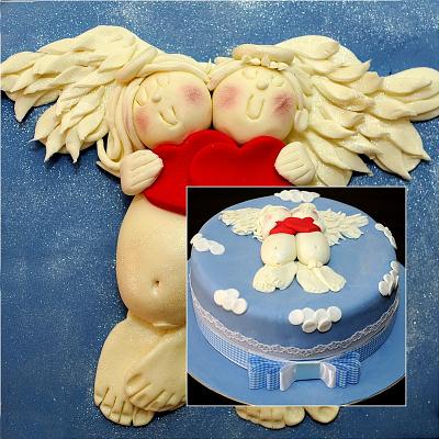 angels - Cake by danadana2