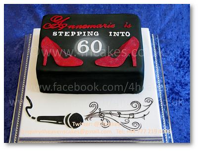 Stepping into 60 - Cake by 4hcakes