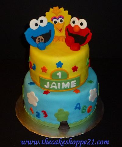 Sesame Street cake - Cake by THE CAKE SHOPPE