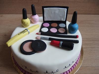 Makeup cake - Cake by Valentina84