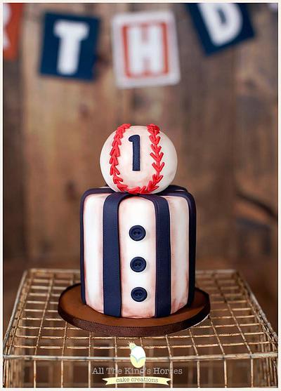 Vintage Baseball Cake - Cake by Mandy