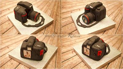 Tarta cámara Nikon - Cake by Tifanny