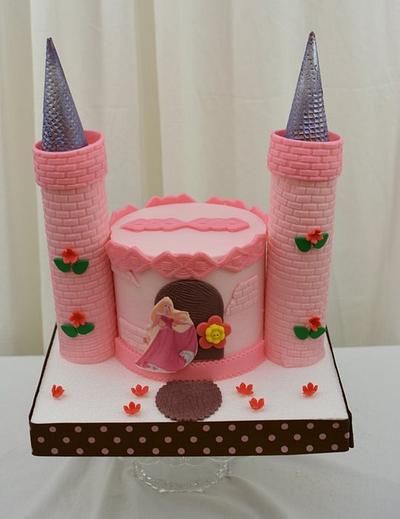 Princess Castle Cake - Cake by Sugarpixy