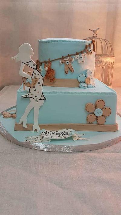 baby shower cake - Cake by Mona Art Gateaux