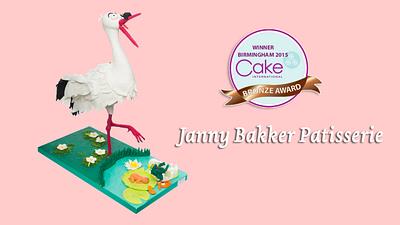 Mr Stork - Cake by Janny Bakker