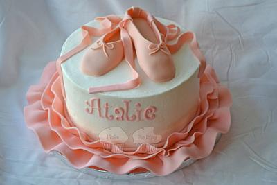 Ballet Shoes & Tutu - Cake by Susan