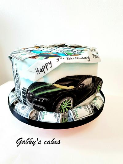 Grand theft auto - Cake by Gabby's cakes