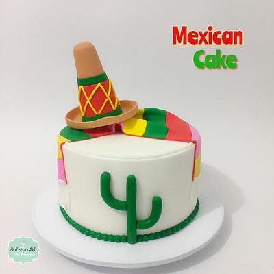 Torta Mexicana - Cake by Dulcepastel.com