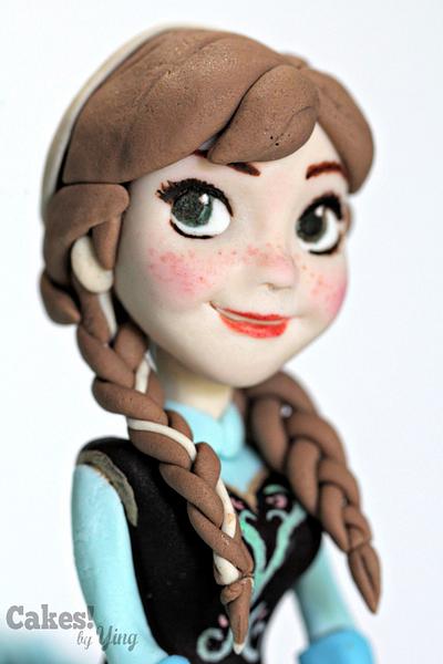 Princess Anna Topper - Cake by Cakes! by Ying