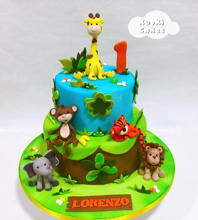 Jungle cake  - Cake by Donatella Bussacchetti